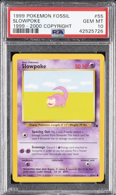 1999 POKEMON FOSSIL 1999-2000 CO