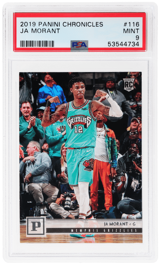 2019 Panini Chronicles Ja Morant #116 PSA 9
