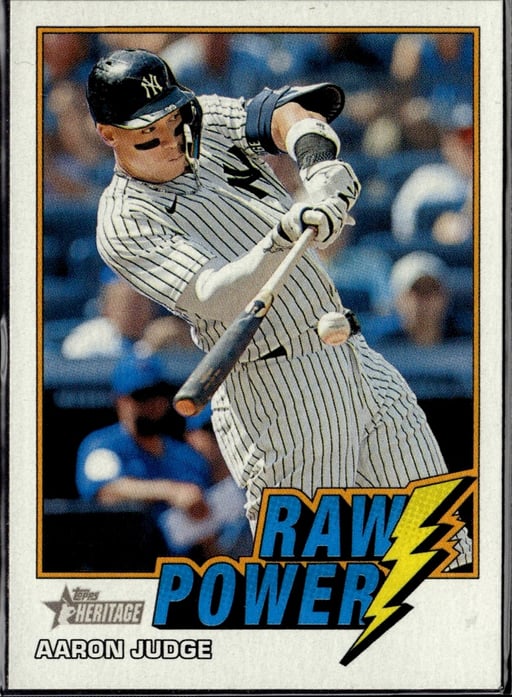 2026 Aaron Judge #RP-AJ Heritage Raw Power