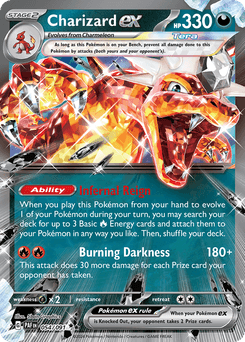 2024 Charizard ex #54 Paldean Fates