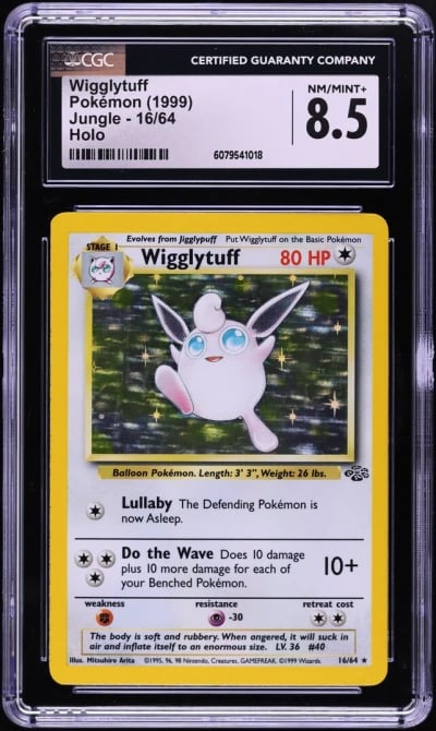 1999 Pokemon Jungle Holo Wigglyt