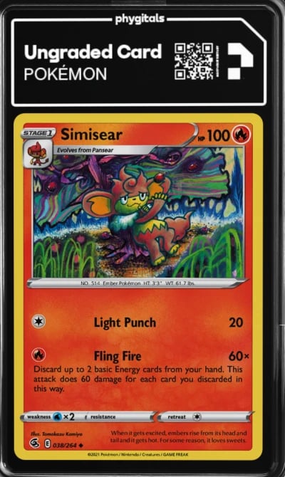 2021 Simisear Fusion Strike #038