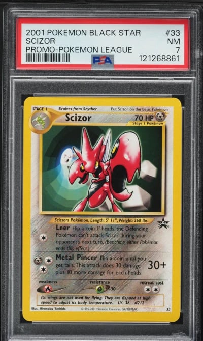 2001 Pokemon League Black Star P