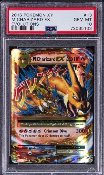 2016 POKEMON XY EVOLUTIONS #13 M