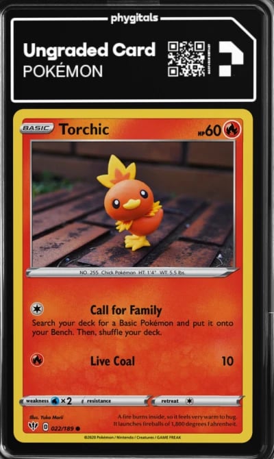 2020 Torchic Darkness Ablaze #022