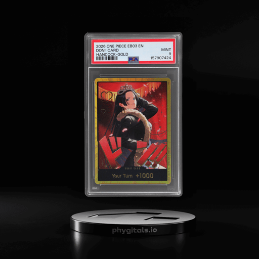 2026 One Piece Heroines Edition Boa Hancock Gold Don Card PSA 9
