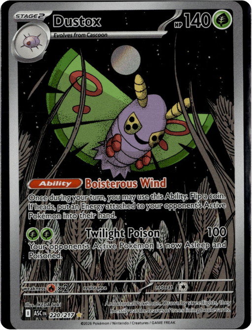 2026 Dustox #220 Ascended Heroes