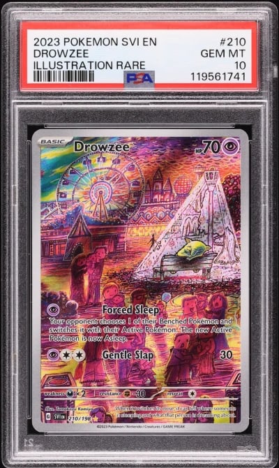 2023 Pokemon Scarlet & Violet IR Drowzee #210 PSA 10 GEM MINT
