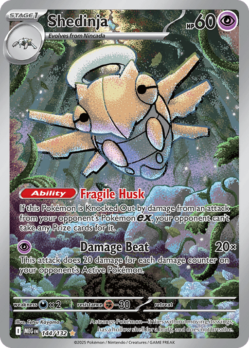 2025 Shedinja #144 Mega Evolution