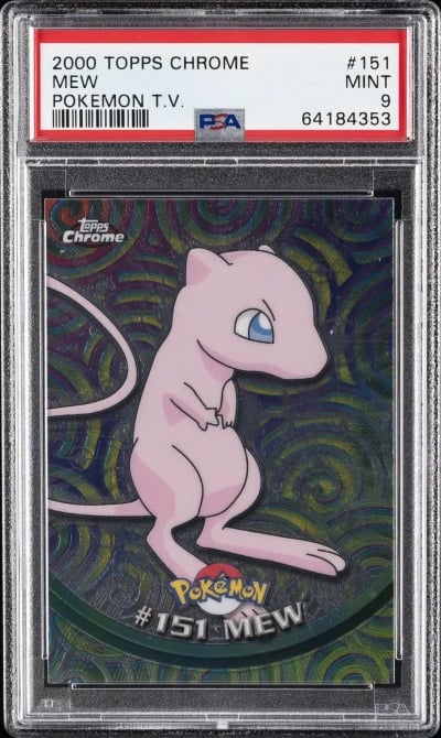 2000 TOPPS CHROME POKEMON T.V. #