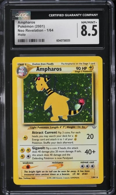 2001 Pokemon Neo Revelation Holo