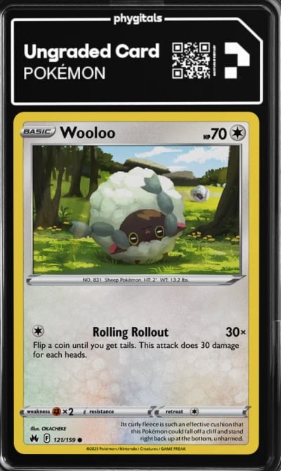 2023 Wooloo Crown Zenith #121