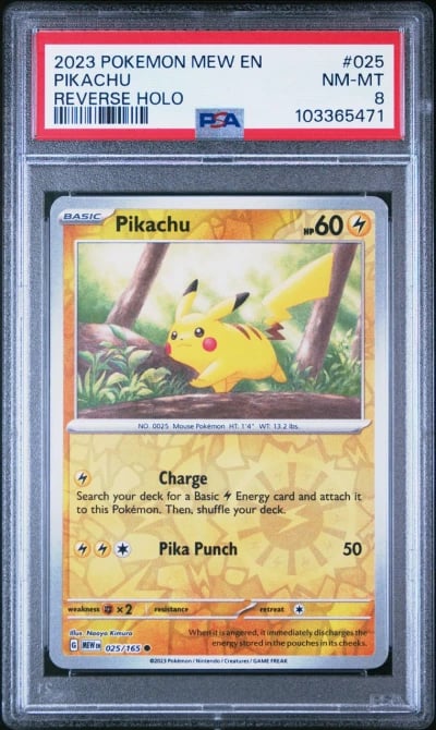 2023 POKEMON MEW EN-151 REVERSE 