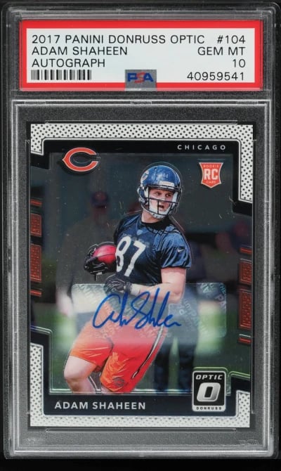 2017 Donruss Optic Adam Shaheen 