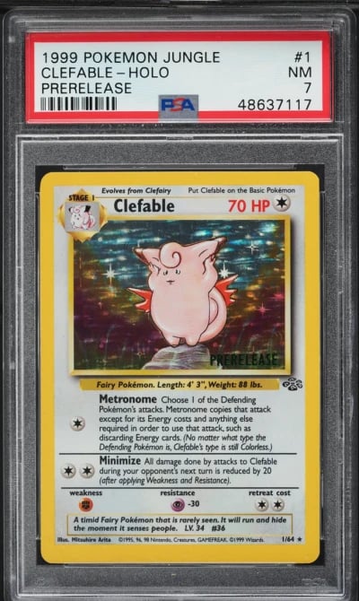 1999 Pokemon Jungle Prerelease H