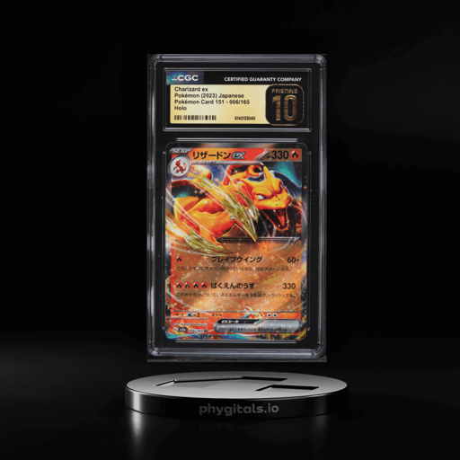 2023 Pokemon Japanese Scarlet & Violet 151 Holo Charizard EX #6 CGC 10 PRISTINE