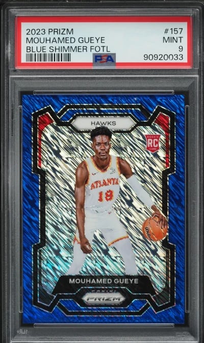 2023 Panini Prizm Blue Shimmer F