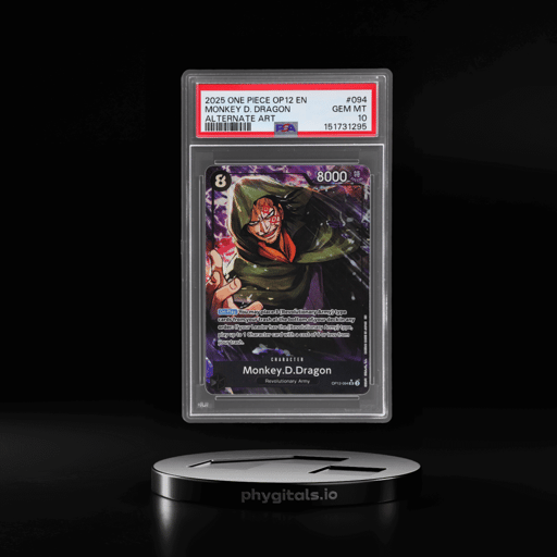 2025 One Piece Legacy of the Master Alternate Art Monkey D. Dragon #OP12-094 PSA 10