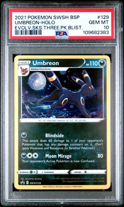 2021 POKEMON SWSH BLACK STAR PRO