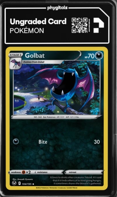 2022 Golbat Silver Tempest #104