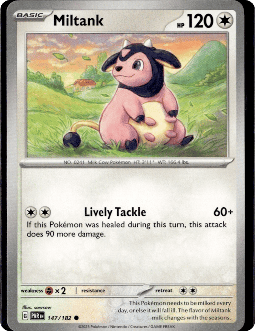2023 Miltank #147 Paradox Rift