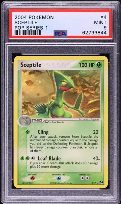 2004 Pokemon Pop Series 1 Scepti
