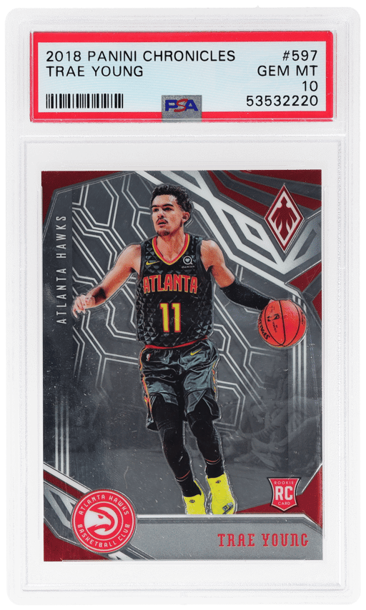 2018 Panini Chronicles Trae Young #597 PSA 10