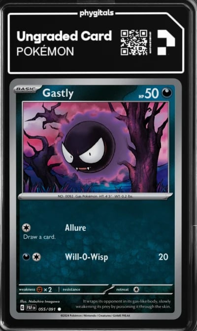 2024 Gastly Paldean Fates #055