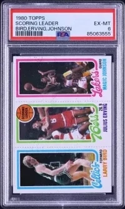 1980 Topps Basketball Larry Bird