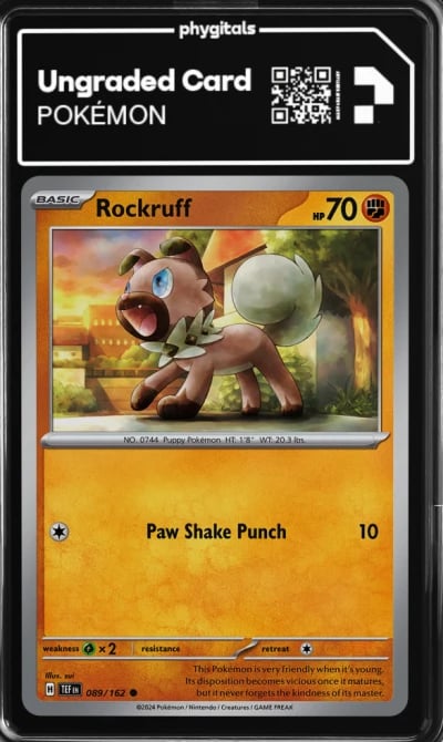 2024 Rockruff Temporal Forces #089