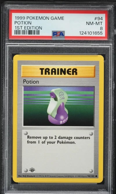 1999 Pokemon Base Set Shadowless