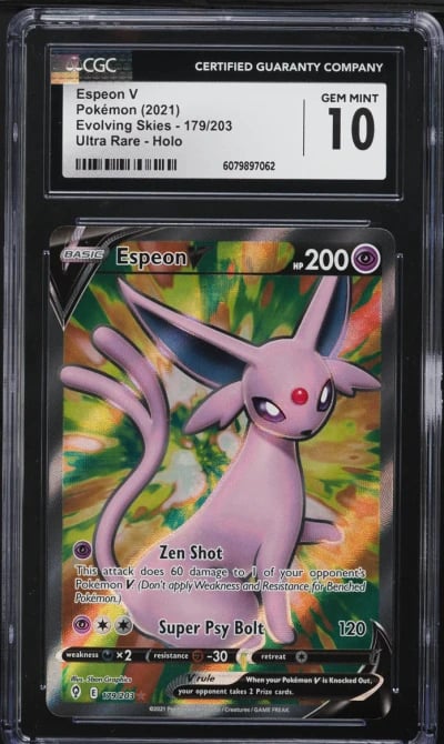 2021 Pokemon SWSH Evolving Skies
