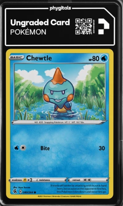 2021 Chewtle Fusion Strike #080
