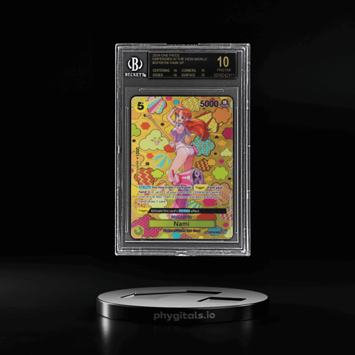 2024 One Piece Emperors In the New World Special Alternate Art Nami #OP08-106 BGS BL