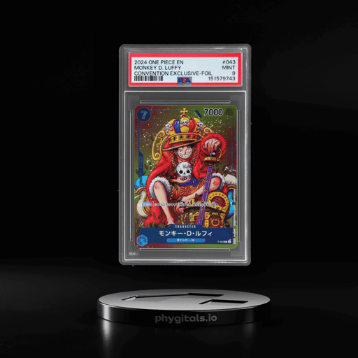 2024 One Piece Promo Convention Exclusive Foil Monkey D. Luffy #P043 PSA 9