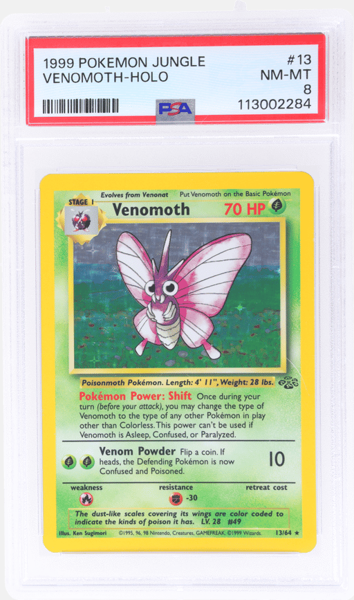 1999 Pokemon Jungle Holo Venomot