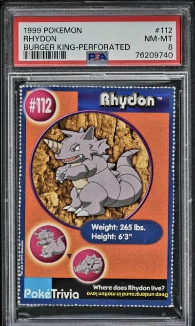1999 POKEMON BURGER KING PERFORA