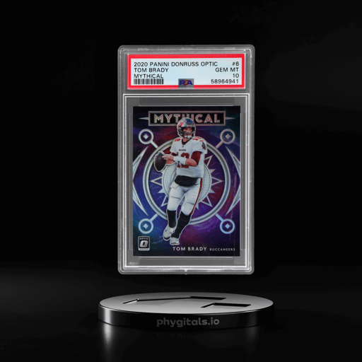2020 Donruss Optic Mythical Tom Brady #6 PSA 10