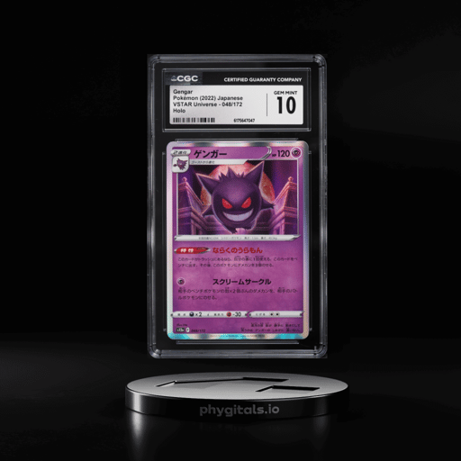 2022 Pokemon Japanese Sword & Shield VSTAR Universe Holo Gengar #48 CGC 10 GEM MINT