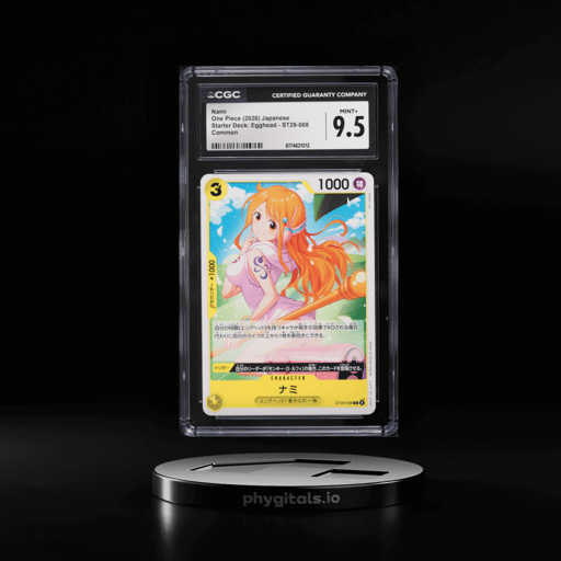 2026 One Piece Japanese Starter Deck: Egghead Nami #ST29-008 CGC 9.5 MINT+