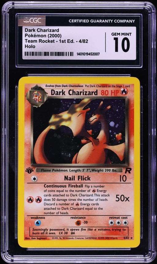 2000 Pokemon Team Rocket 1st Edi
