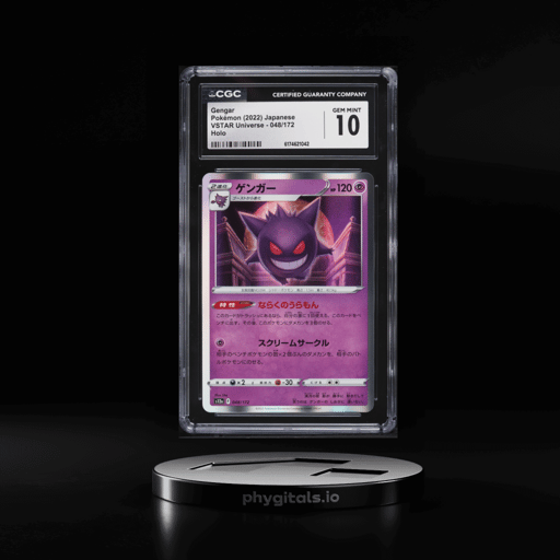 2022 Pokemon Japanese Sword & Shield VSTAR Universe Holo Gengar #48 CGC 10 GEM MINT