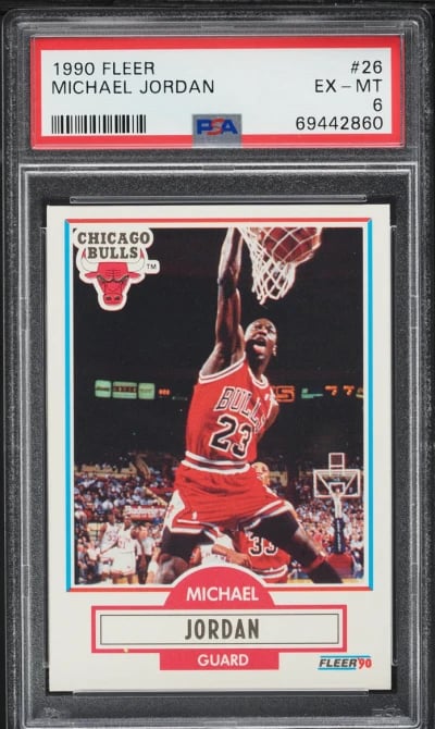 1990 Fleer Basketball Michael Jo