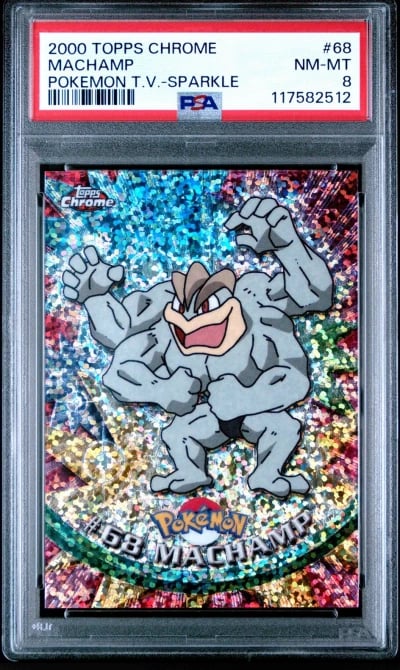 2000 TOPPS CHROME POKEMON T.V. S