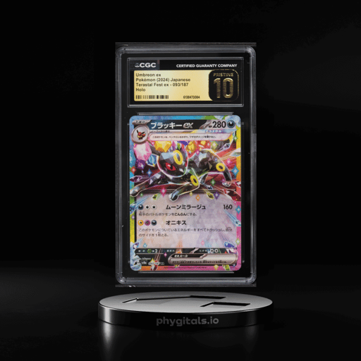 2024 Pokemon Japanese Scarlet & Violet Terastal Fest Ex Holo Umbreon EX #93 CGC 10 PRISTINE