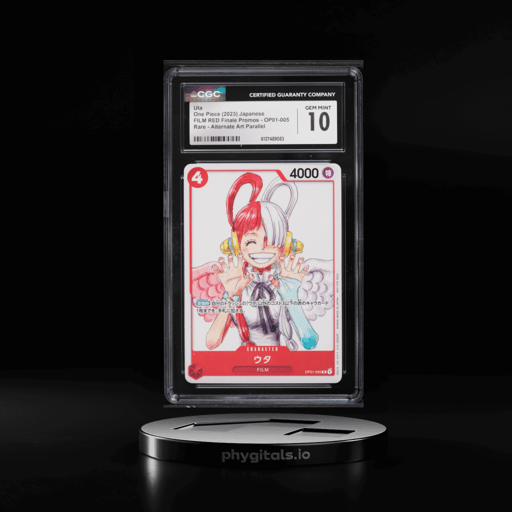 2023 One Piece Japanese Film Red Finale Promo Alt Art Uta #OP01-005 CGC 10 GEM MINT