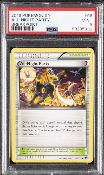 2016 POKEMON XY BREAKPOINT #96 A