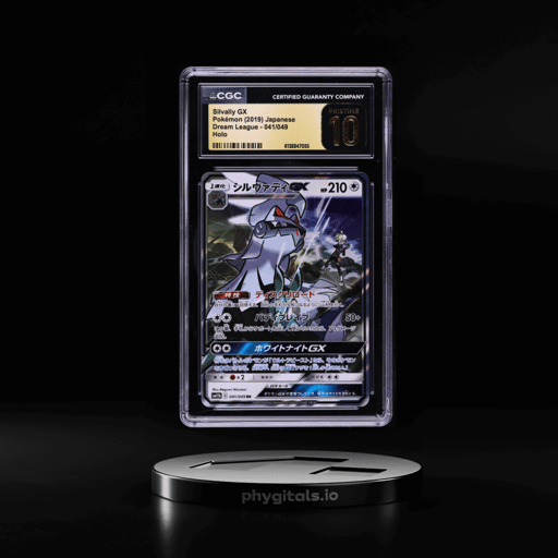 2019 Pokemon Japanese Sun & Moon Dream League Holo Silvally GX #41 CGC 10 PRISTINE