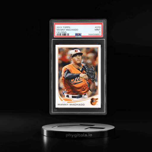 2013 Topps Fielding Manny Machado #270A PSA 9
