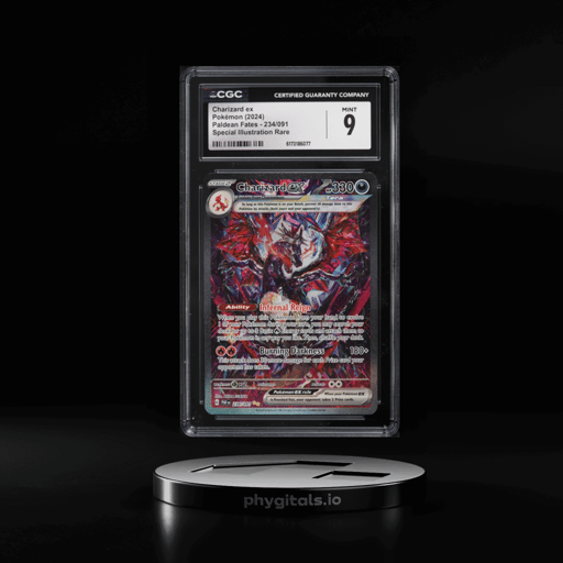 2024 Pokemon Scarlet & Violet Paldean Fates SIR Charizard ex #234 CGC 9 MINT